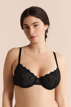 Sujetador cl&aacute;sico de encaje;${refinementColor}