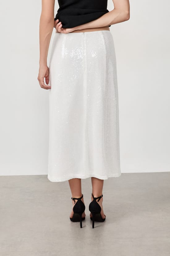 Sequin skirt;${refinementColor}