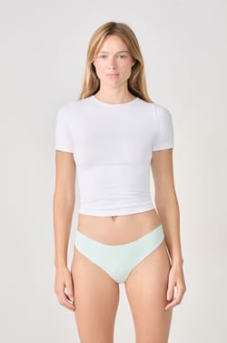 Culotte en coton sans couture;${refinementColor}