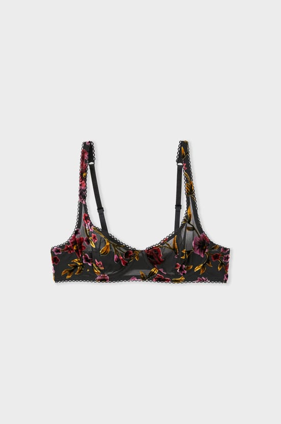 Printed Bra;${refinementColor}