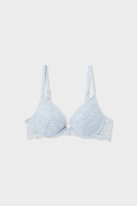Soutien-gorge N.2 - Le push-up plongeant irisé;${refinementColor}