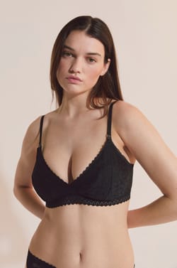 Bra N.8 - The Cotton Triangle with Nursing Clips and Anti-Leak Pads;${refinementColor}