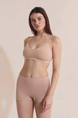 Mutterschafts-Bralette aus Bio-Baumwolle mit Still-Clips;${refinementColor}