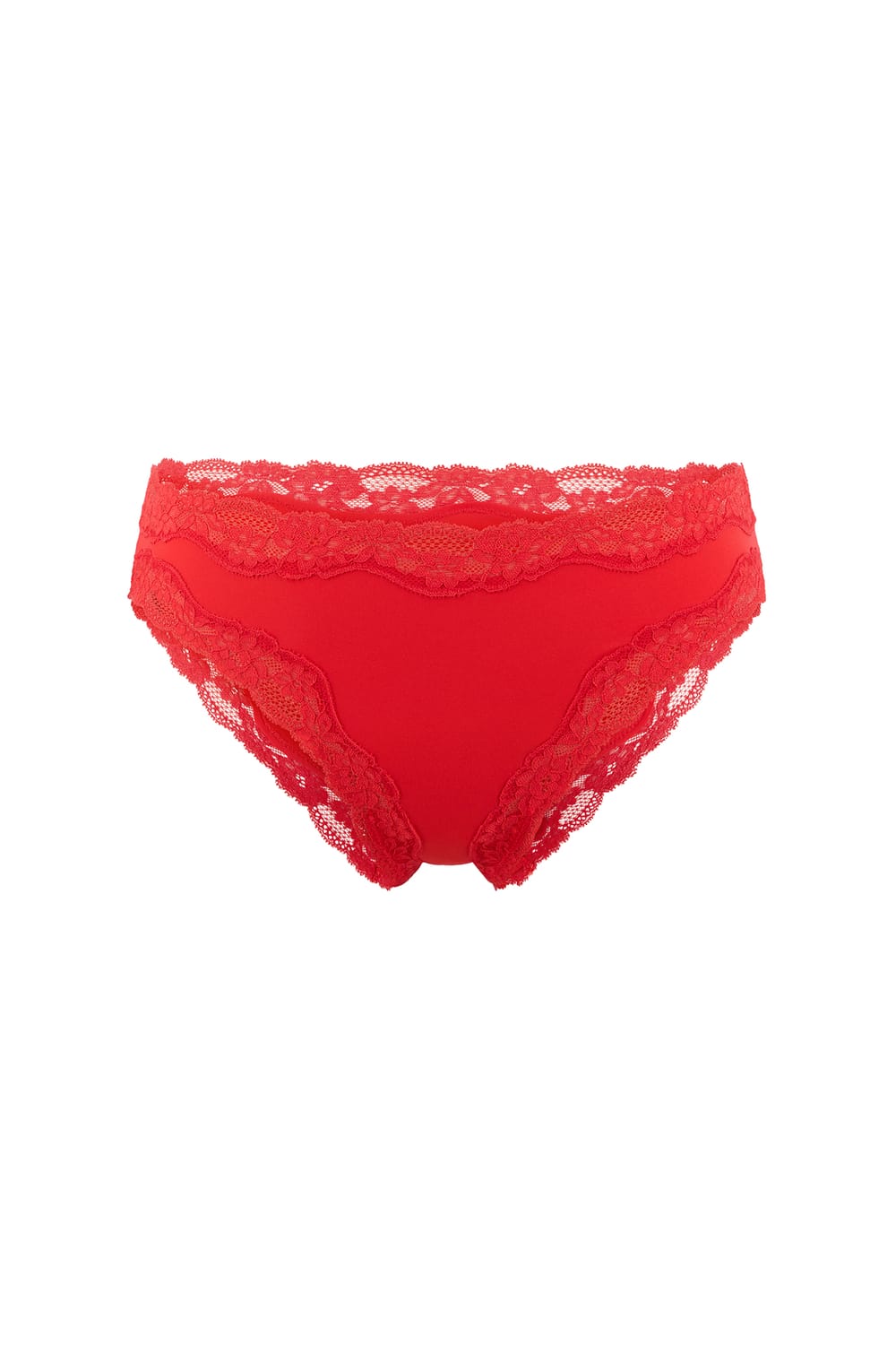 Figi z mikrofibry ze szczeg&oacute;łami z koronki;${refinementColor}