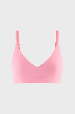Triangle microfiber bra with removable pads;${refinementColor}