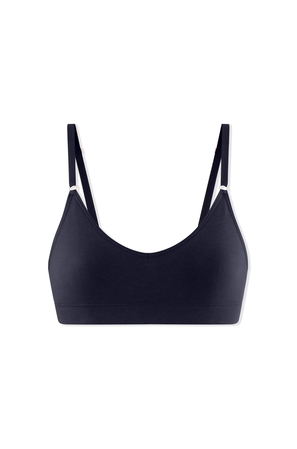 Seamless Bralette in Organic Cotton;${refinementColor}