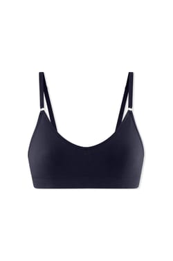 Seamless Bralette in Organic Cotton;${refinementColor}