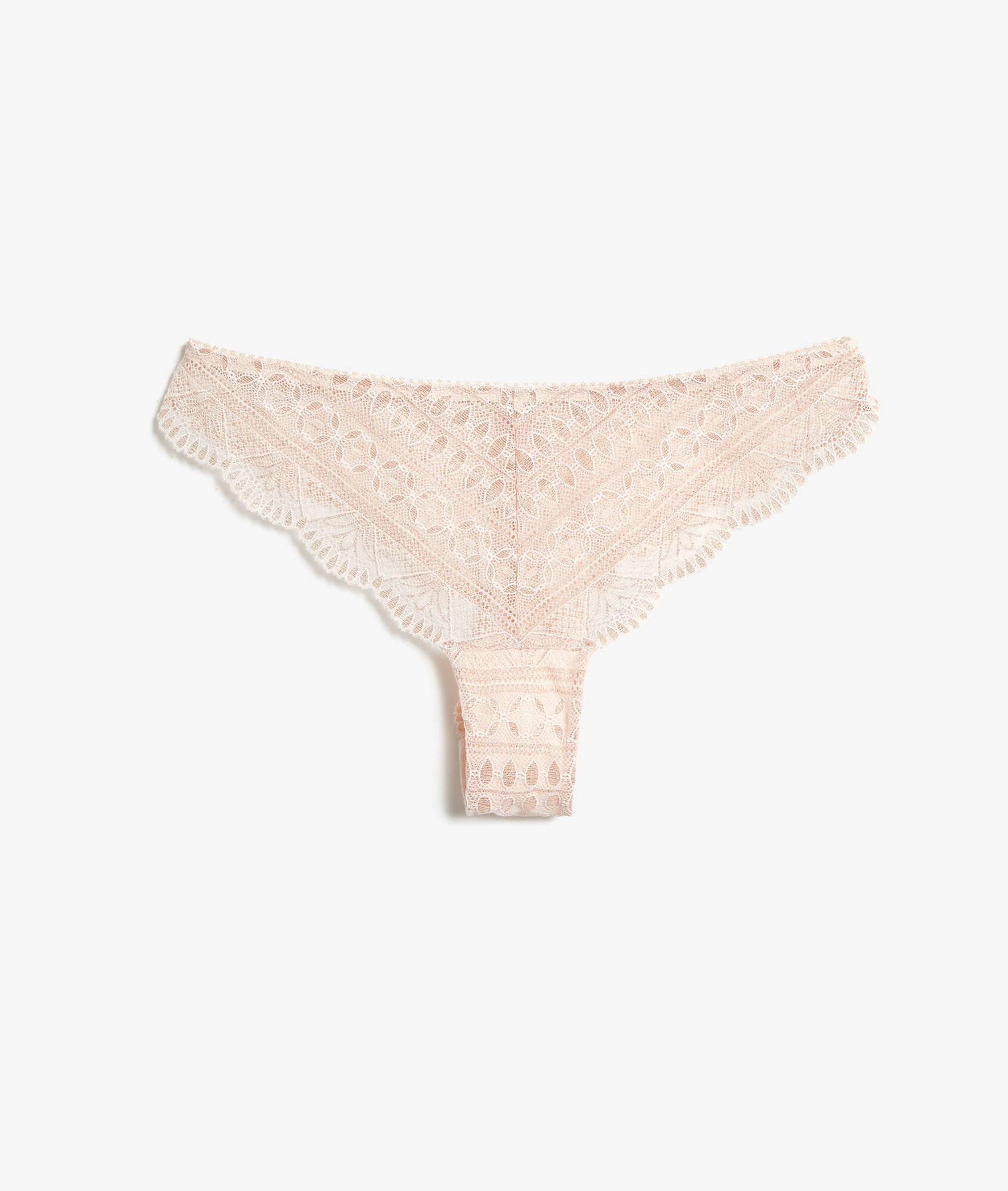 Lace Tanga - IDOLE - ROSE POUDRE - ETAM