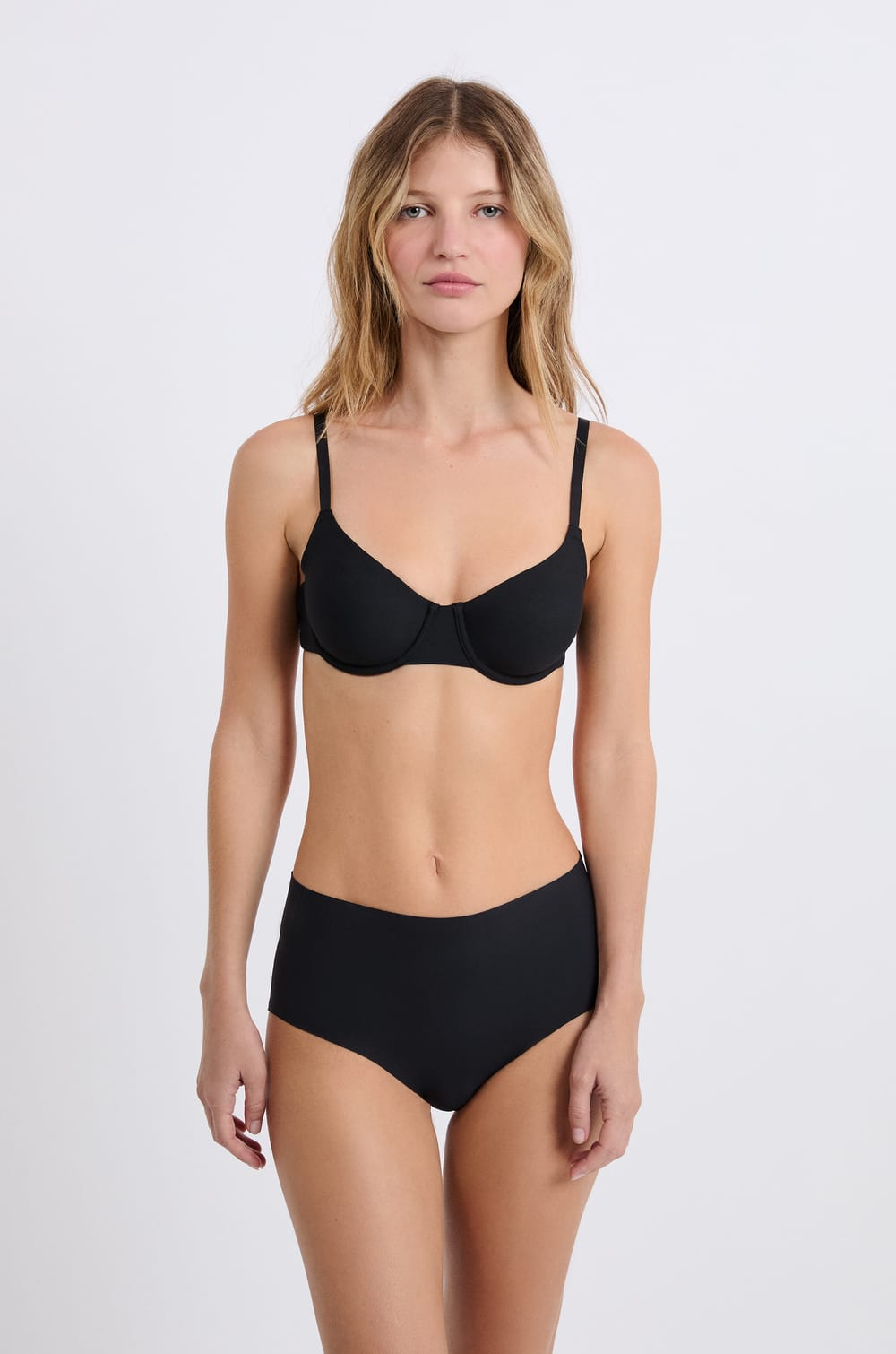 Microfibre Balconette Bra;${refinementColor}