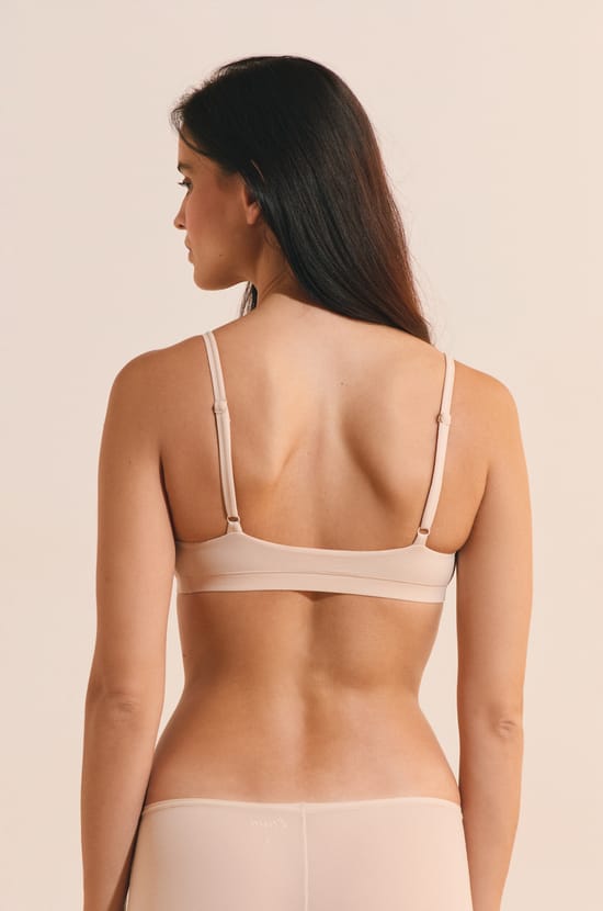 Microfiber Bralette;${refinementColor}