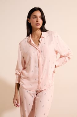 Chemise de pyjama &agrave; motifs;${refinementColor}