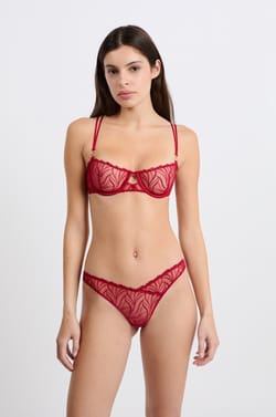Floral Embroidery Tanga;${refinementColor}