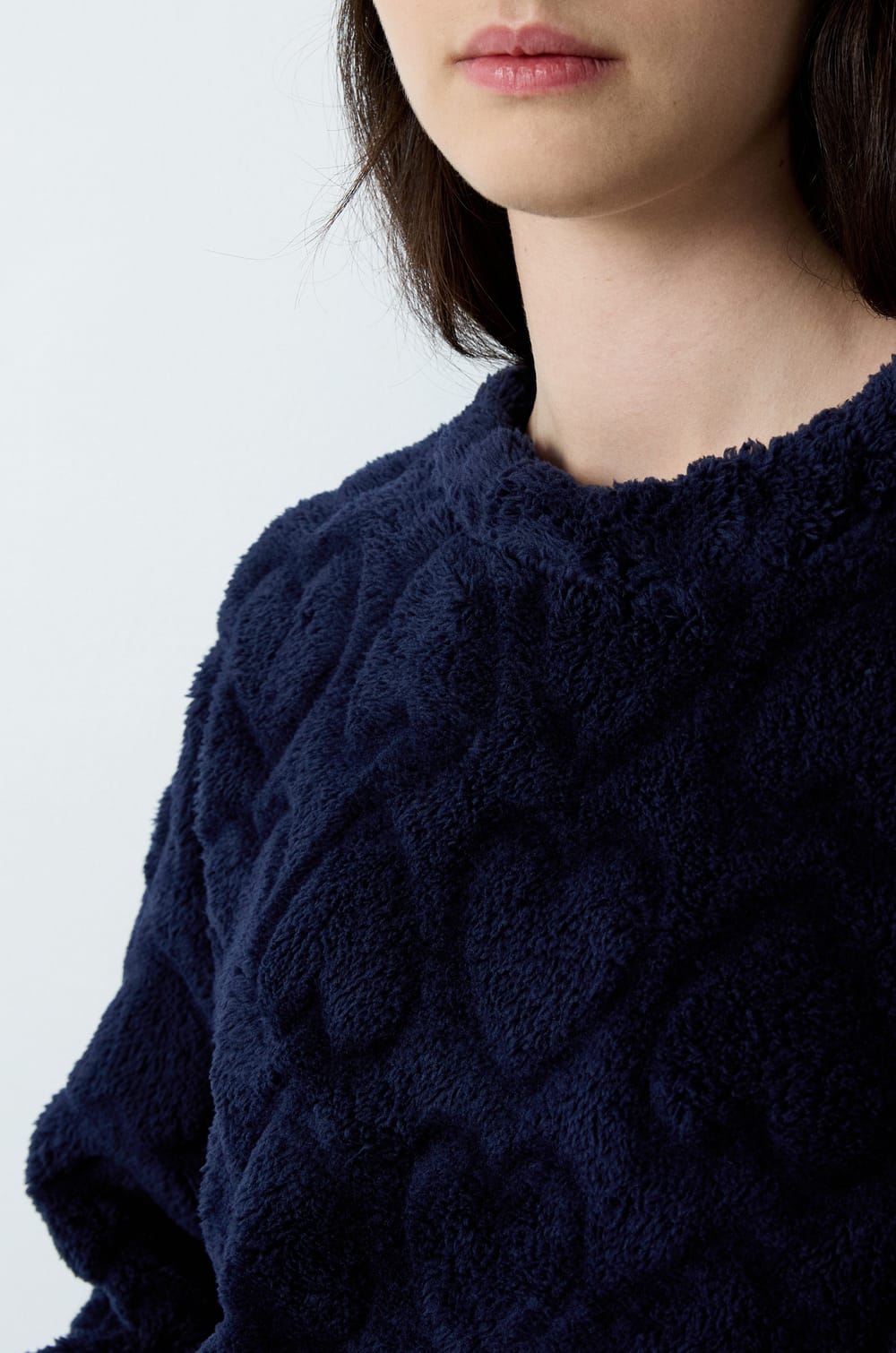 Sweat de pyjama polaire;${refinementColor}