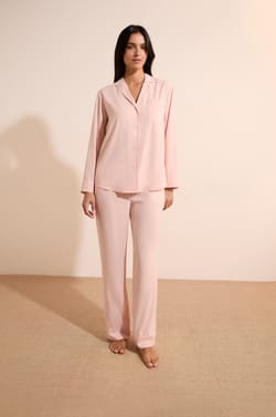 Chemise de pyjama manches longues;${refinementColor}