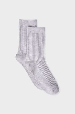 Chaussettes effet côtelé;${refinementColor}
