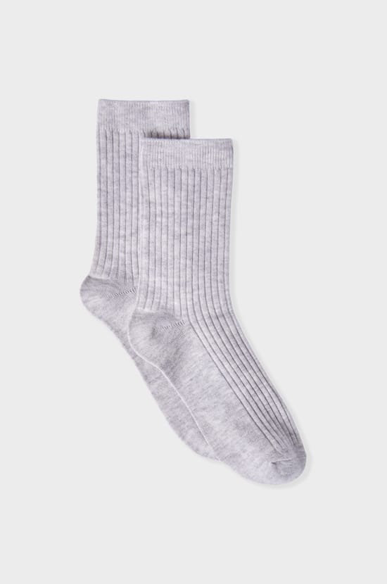 Chaussettes effet côtelé;${refinementColor}
