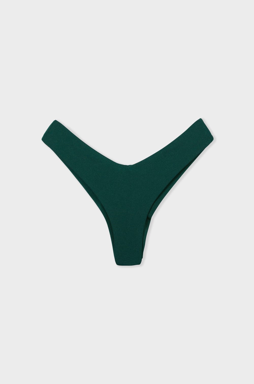High-Leg Brazilian Bikini Bottom Satin Swimwear;${refinementColor}
