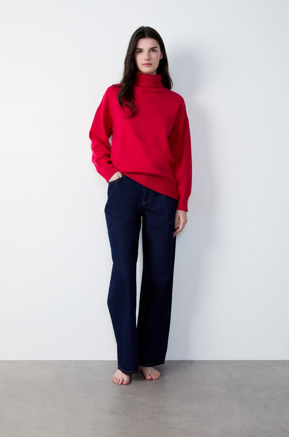Turtleneck Sweater;${refinementColor}