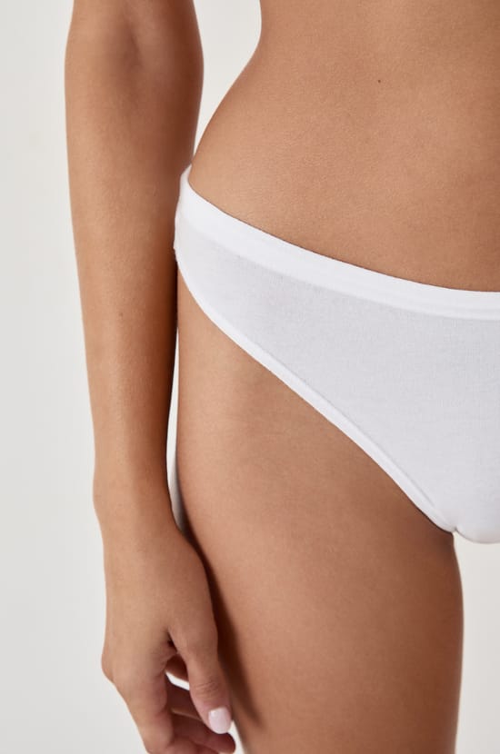 Tanga aus Baumwolle;${refinementColor}