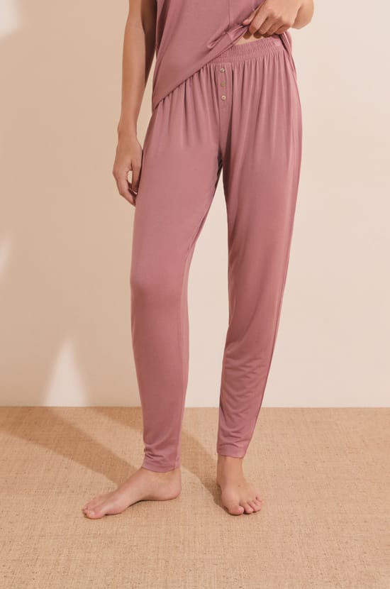 Pantalon de pyjama &eacute;lastiqu&eacute;;${refinementColor}