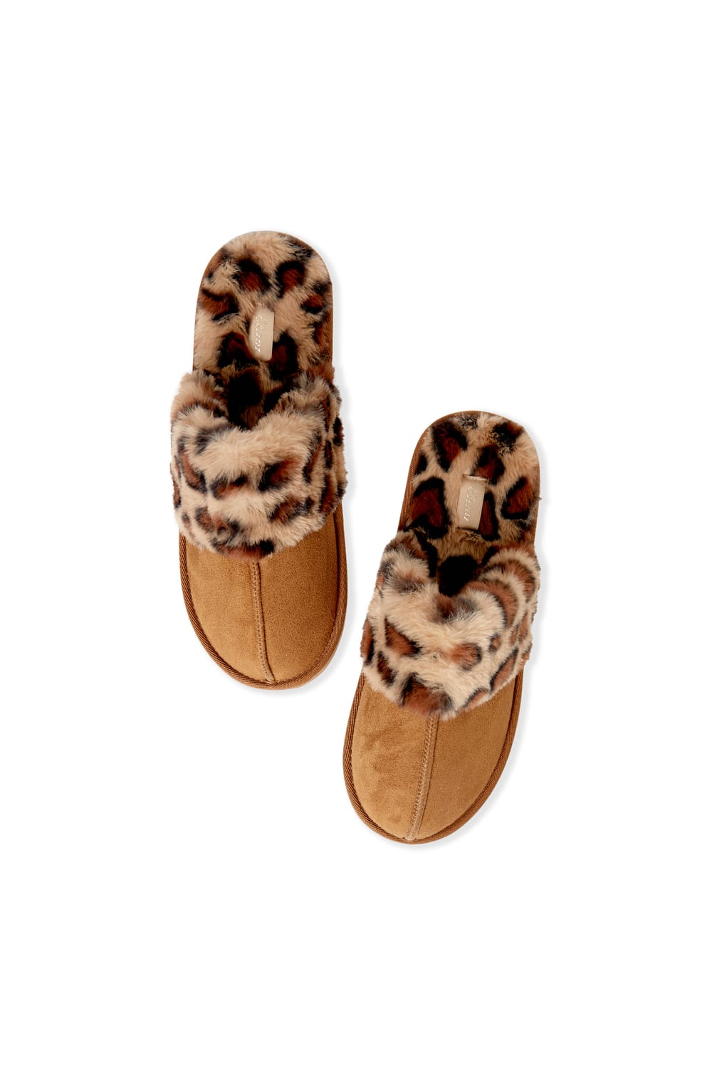 Chaussons mules &agrave; motif l&eacute;opard;${refinementColor}