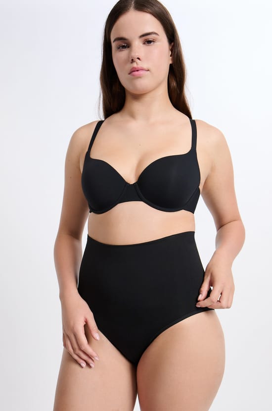 Culotte gainante taille haute - Maintien m&eacute;dium;${refinementColor}