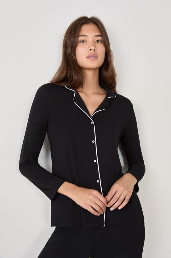 Long-Sleeved Pyjama Shirt;${refinementColor}