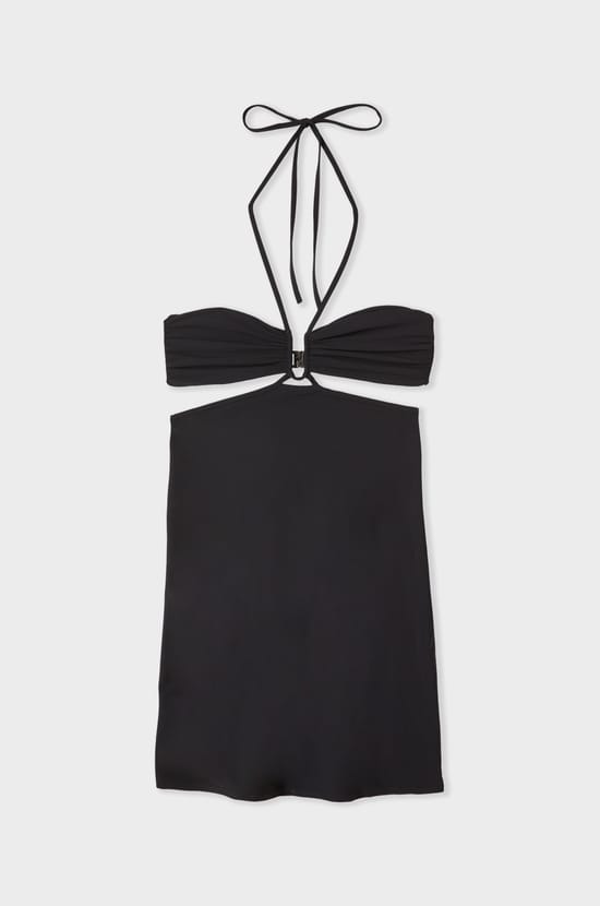 Short Strappy Dress;${refinementColor}