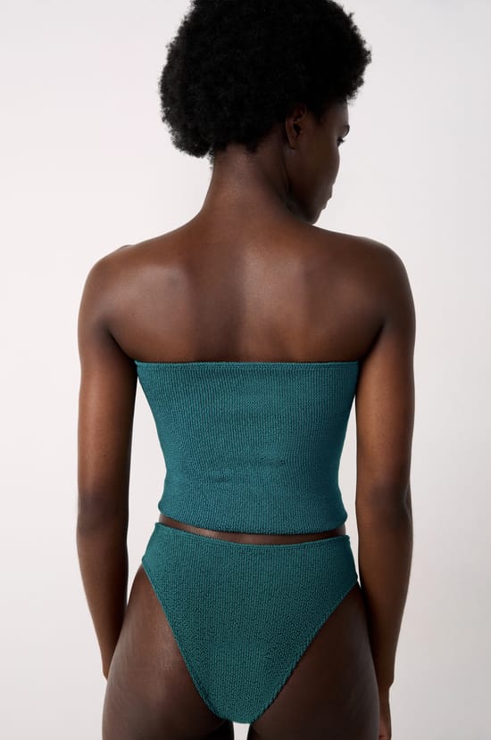 2 en 1 : Bandeau et jupe en matière extensible;${refinementColor}