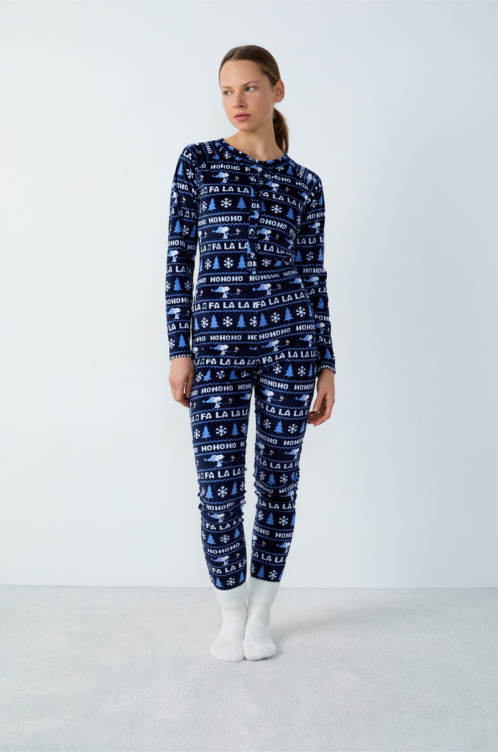 Snoopy Peanuts&trade; Pyjama-Overall mit Print;${refinementColor}