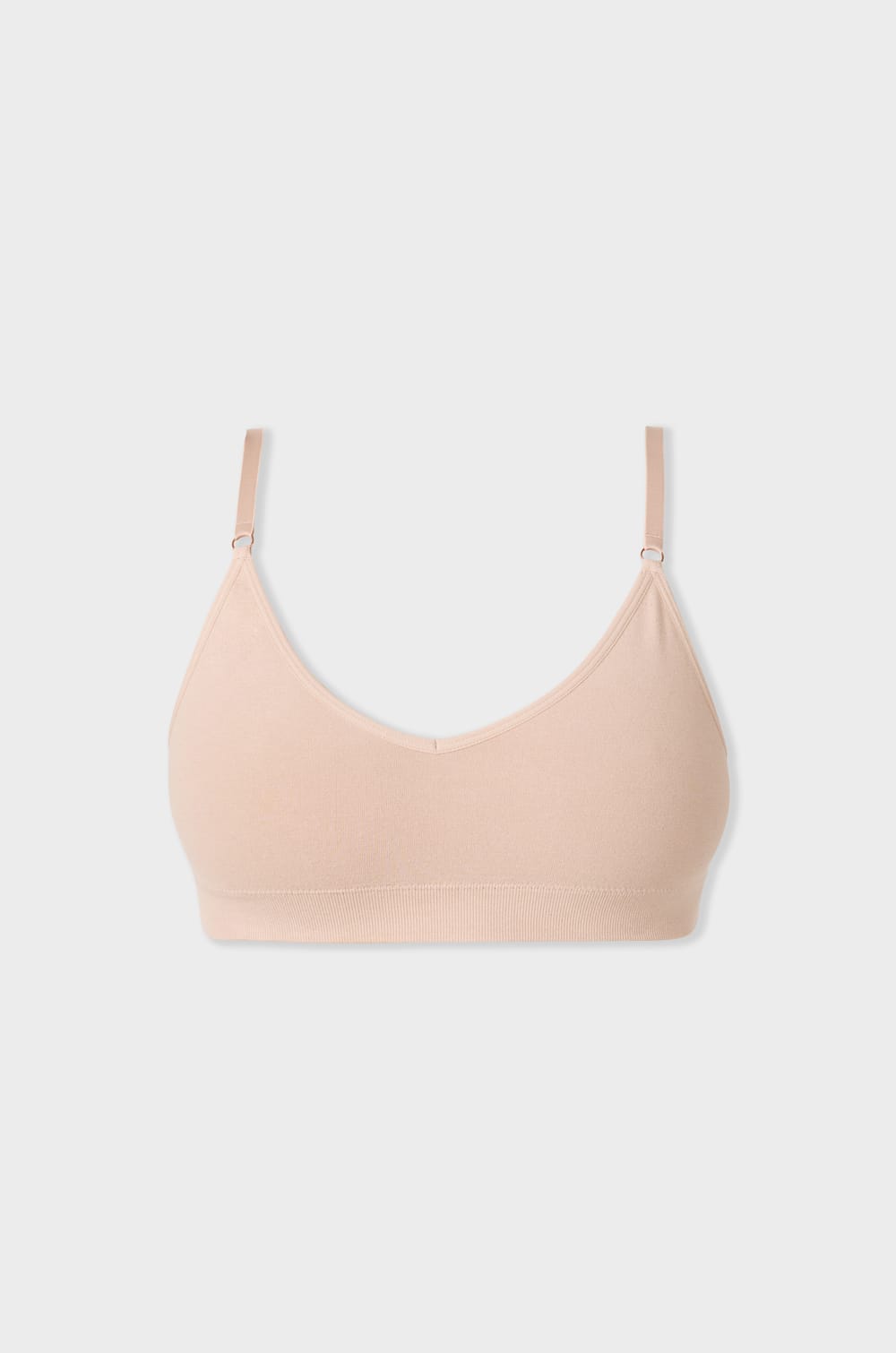 Optimal comfort cotton bralette;${refinementColor}