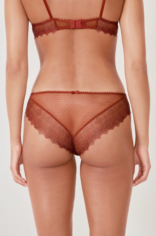 Shorty avec dentelle;${refinementColor}