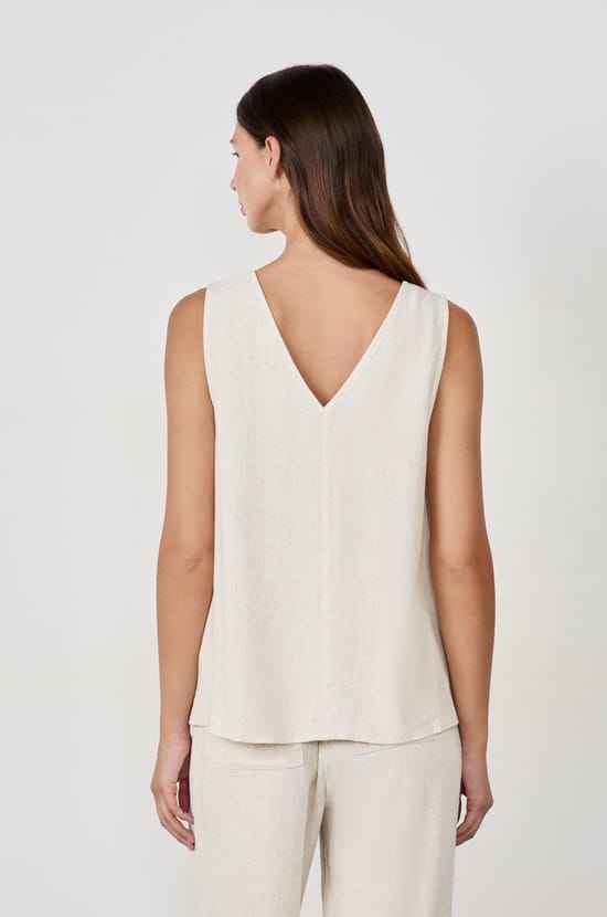 V-neck Top;${refinementColor}