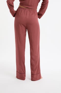 Pantalón de pijama estampado;${refinementColor}