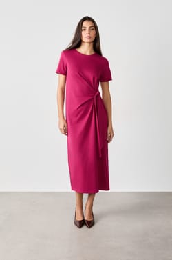 Robe longue à nouer;${refinementColor}