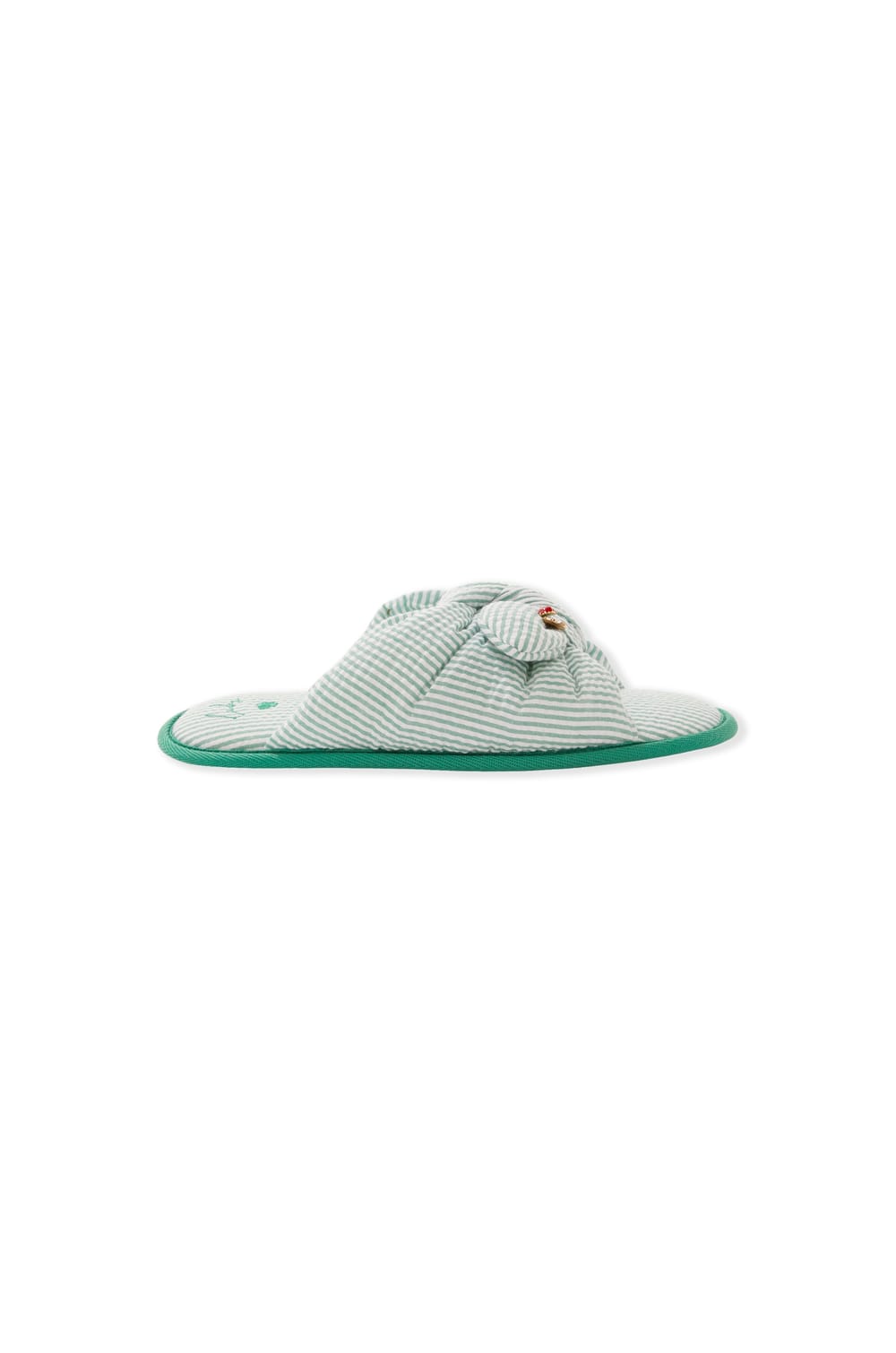 Cotton Flip-Flop Slippers;${refinementColor}