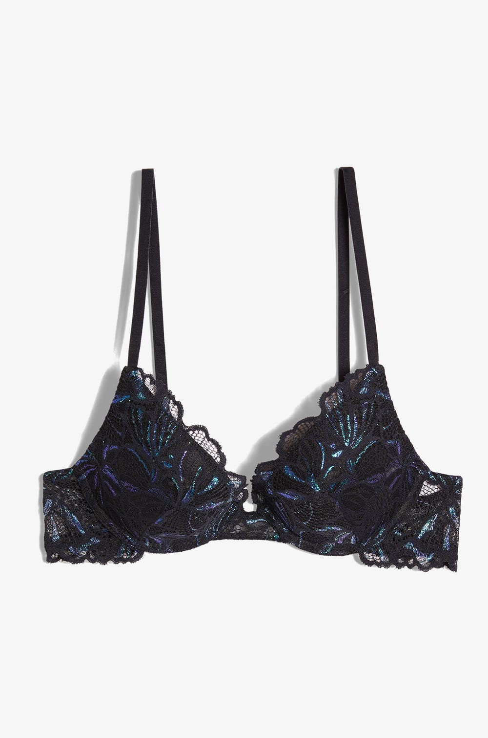 Bra No. 2 - Plunging Push-Up;${refinementColor}