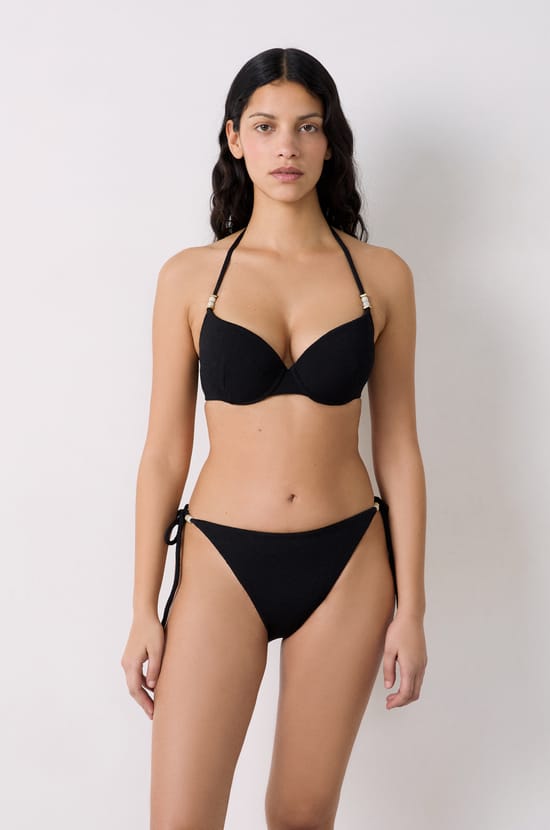 SPE PL Biustonosz push-up z fiszbinami i ozdobnymi detalami - góra od bikini;${refinementColor}