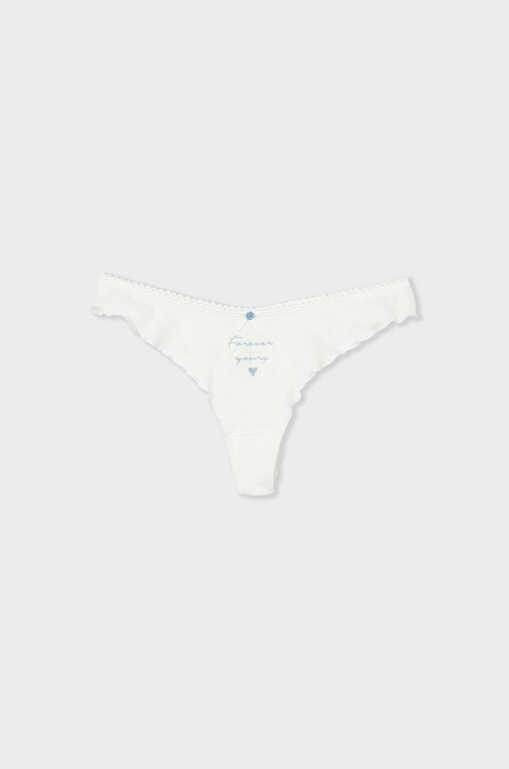 Tanga en coton;${refinementColor}