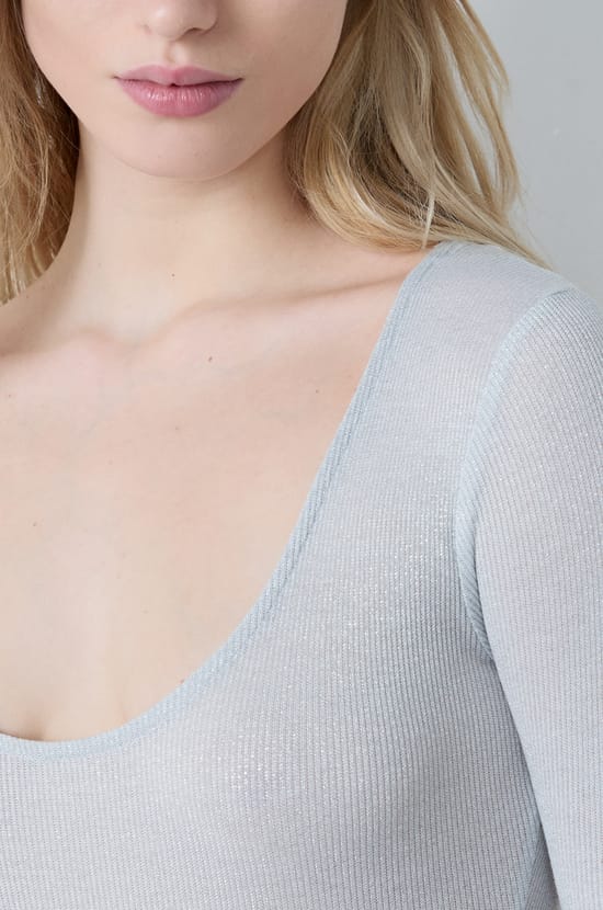Short-sleeved bodysuit;${refinementColor}