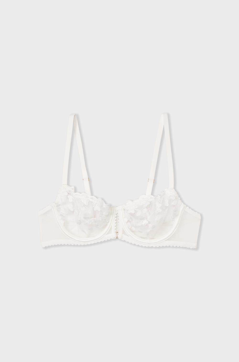 Bra N.9 - Embroidered Balconette;${refinementColor}