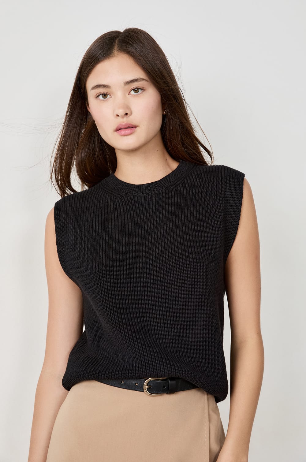 Pull sans manches;${refinementColor}