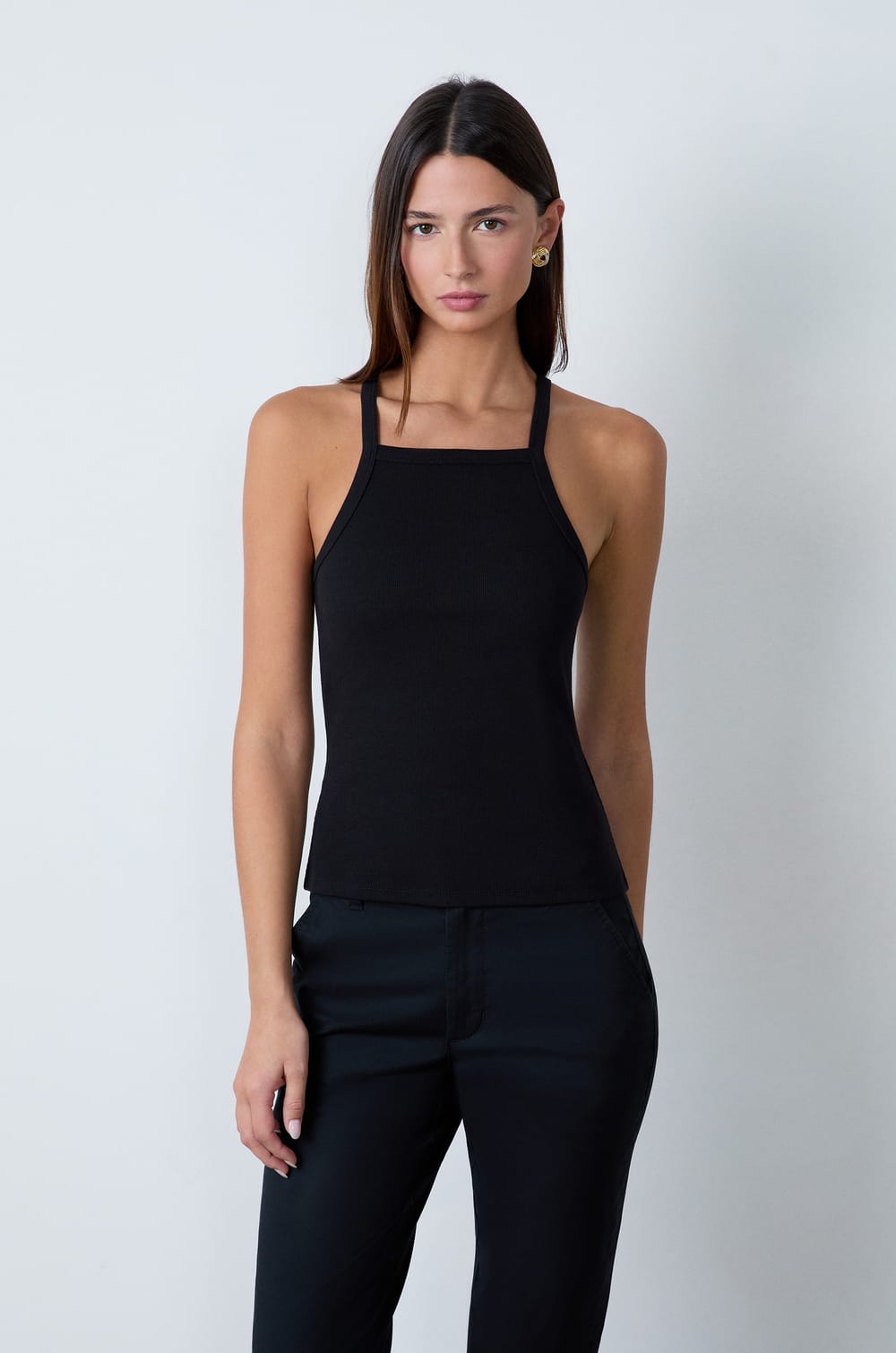 Cotton Tank Top;${refinementColor}