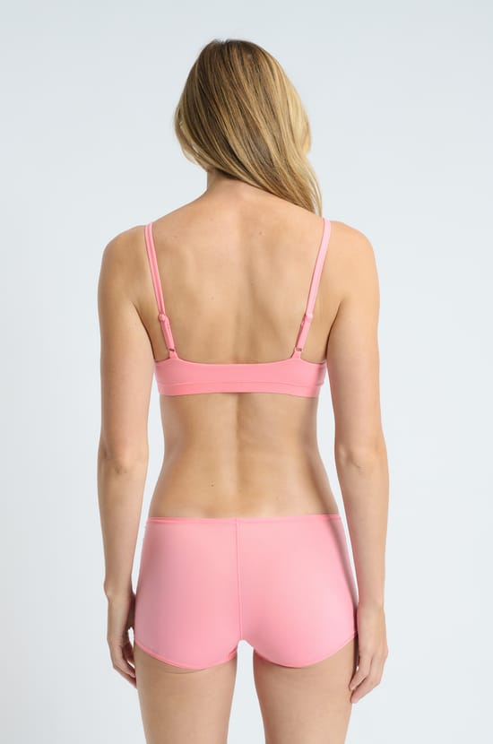 Brassière sans armatures en microfibre;${refinementColor}