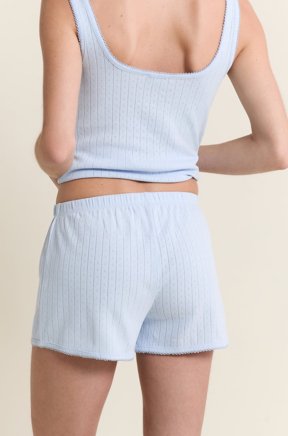 Pyjamashort van katoen;${refinementColor}