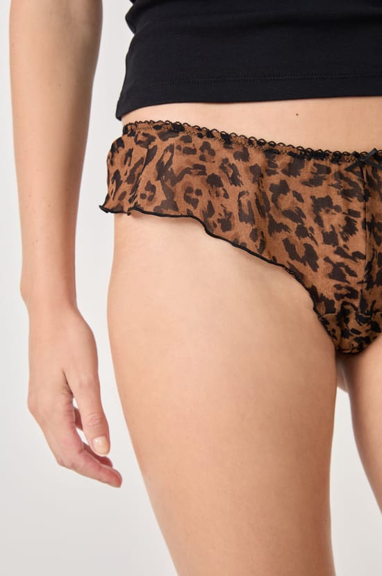Printed tulle hipster;${refinementColor}