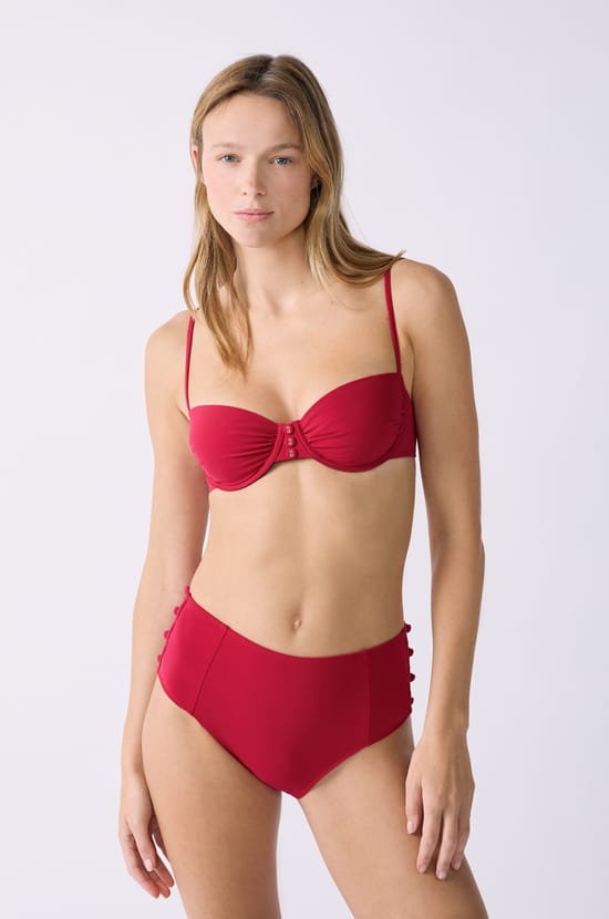 Marcia Wear x Etam Balconette Swimsuit Top;${refinementColor}