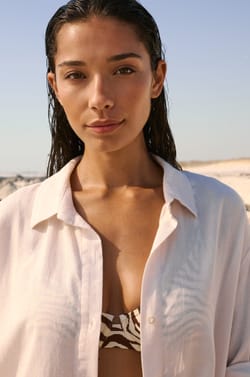 Chemise avec lin ;${refinementColor}