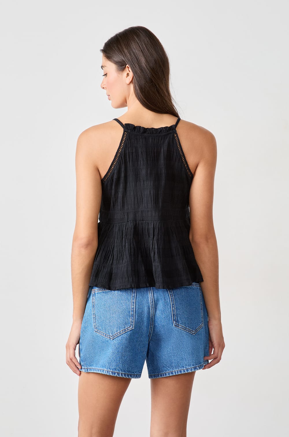 Embroidered Tank Top;${refinementColor}