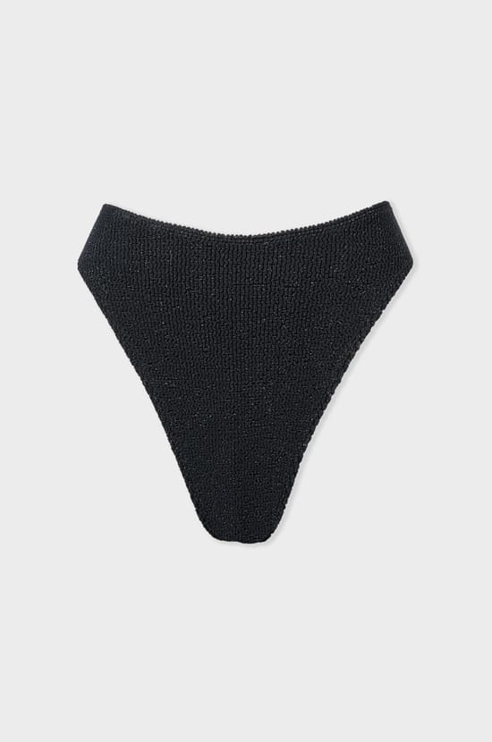 Bas de maillot bikini high leg en matière extensible;${refinementColor}